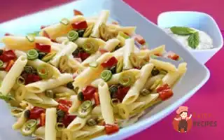 Салат З Пасти З Моцарелою Та Чері