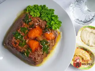 Холодець з морквою та цибулею