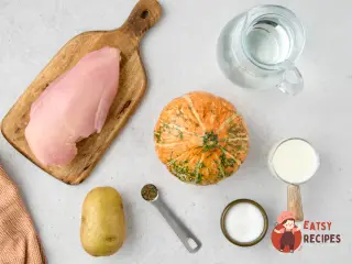 Крок 1: Гарбузовий крем-суп з куркою