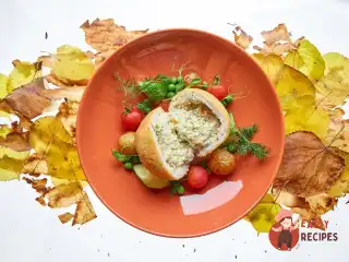 Куряче рагу в сметанному соусі