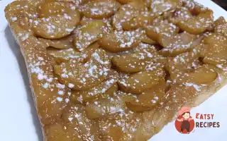 Перевернутий пиріг з яблуками та корицею