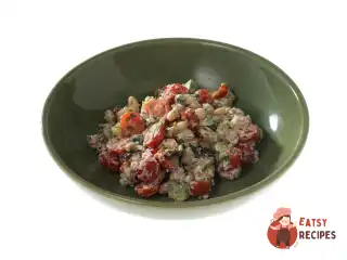 Салат із квасолею