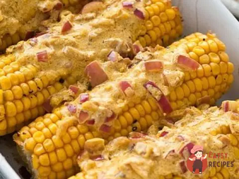Запечена кукурудза з індійським соусом