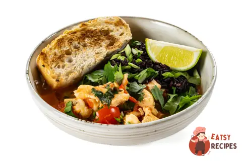 Рагу з камбали з кокосовим молоком