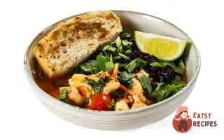 Рагу з камбали з кокосовим молоком