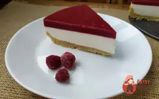 Чізкейк Із Малиновим Желе Без Випікання