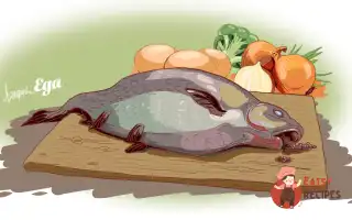 Лящ, Фарширований Кашею