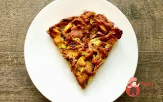 Пиріг Із Кабачком І Персиками