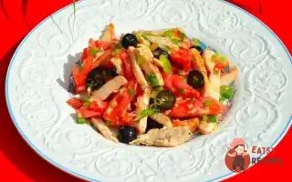 Салат Із Курки З Маслинами