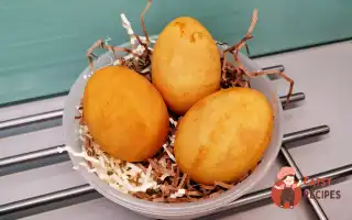 Пасхальні Яйця, Пофарбовані Куркумою
