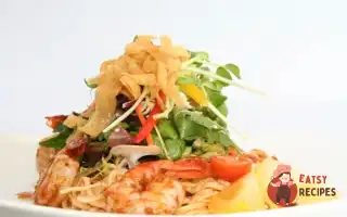 Креветки З Манго Та Скляною Локшиною