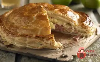 Листковий Пиріг З Яблуками Та Шинкою