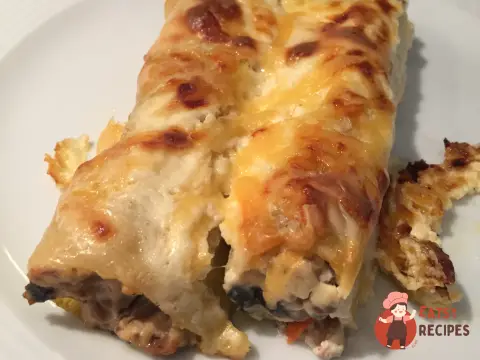 Каннеллоні з грибами