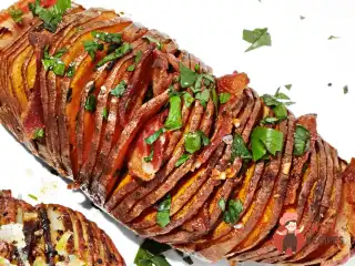 Картопля хасельбек з беконом
