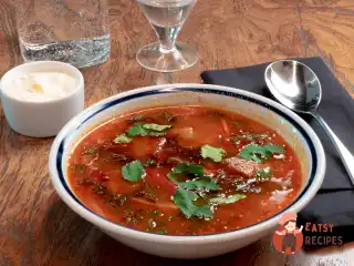Щи з беконом