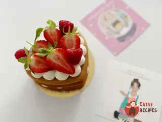 Бенто-торт «Медове серце»