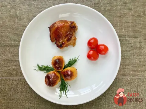 Курка по-східному з картоплею