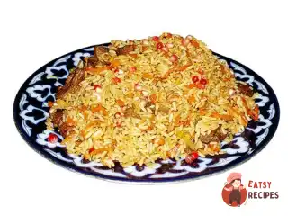 Плов із гранатом