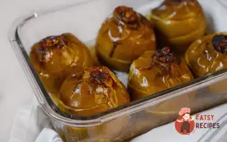 Печені Яблука З Медом Та Курагою