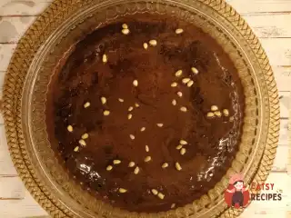 Брауні з журавлиною