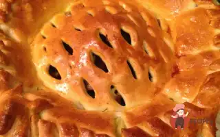 Пиріг З Картоплею Та Грибами