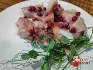 Крок 10: М'ясо з журавлиною