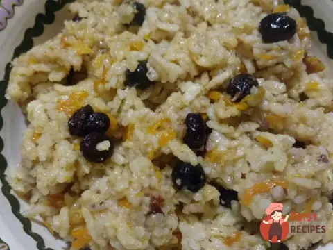 Бухарський плов із сухофруктами