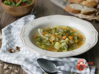 Фітнес-суп овочевий у мультиварці