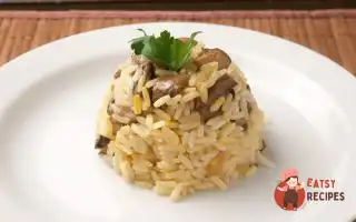 Плов З Грибами Та Кедровими Горішками