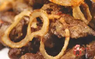 Смажена Куряча Печінка З Цибулею Та Спеціями