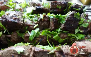 Шашлик З Телячої Печінки З Коньяком