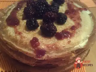 Млинці на молоці з окропом