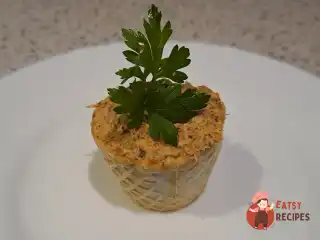 Тарталетки з грибною начинкою