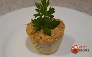 Тарталетки з грибною начинкою