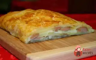 Штрудель З Картоплею Та Сосисками