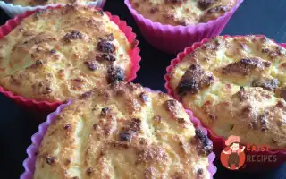 Сирні Кекси З Родзинками