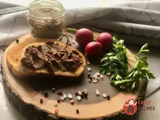 Запечений паштет з печінки індички