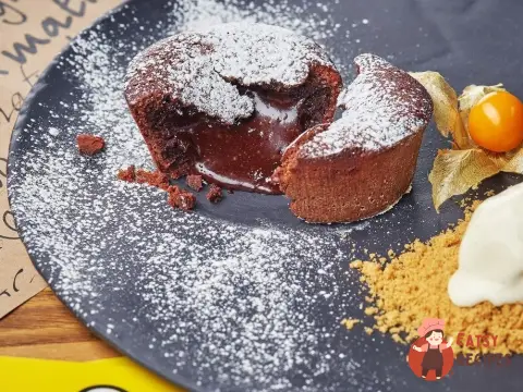 Шоколадний флан від кафе Cook'kareku