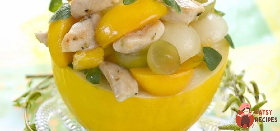 Тропічний салат з курки