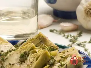 Іспанські артишоки з часником