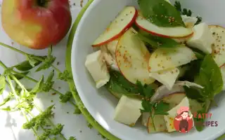Салат З Куркою, Яблуками Та Сиром