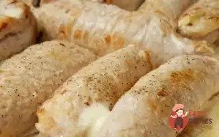Свинячі Рулетики З Грибами Та Сиром