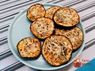 Закуска з баклажану з сиром у духовці на решітці