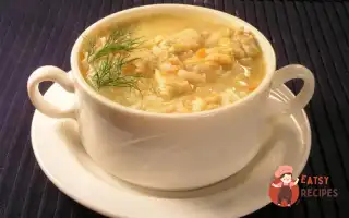 Курячий Суп З Рисом Та Кропом