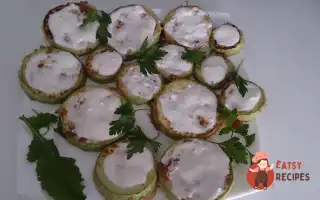 Кабачки Смажені Зі Сметанним Соусом