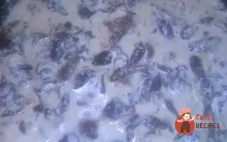 Гриби У Вершковому Соусі