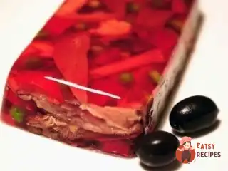 Заливна яловича мова