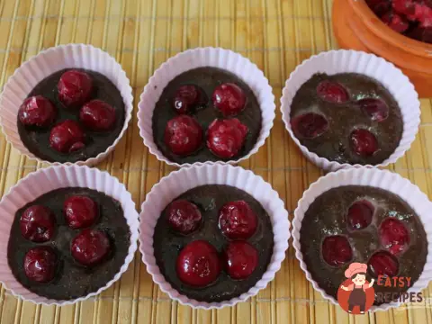 Маффіни з п'яною вишнею