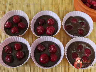 Маффіни з п'яною вишнею