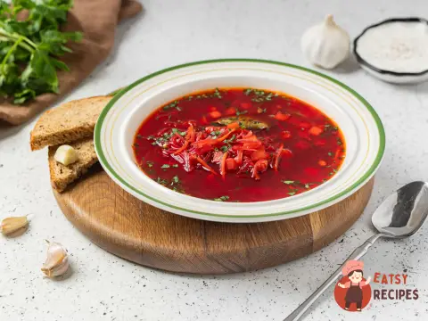Борщ із гарбузом